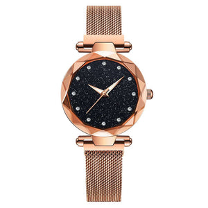 Magnetic Starry Sky Clock Watch