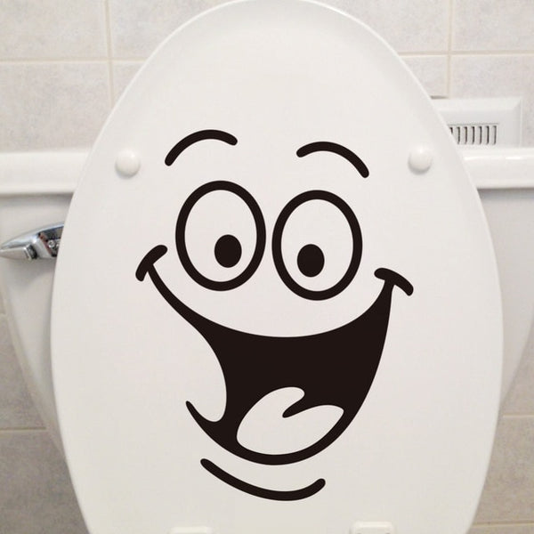1 Pcs Toilet Bathroom Creative Waterproof Sticker