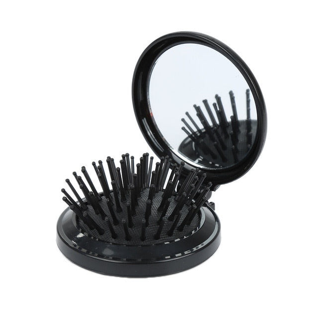 New Travel Folding Comb with Mirror